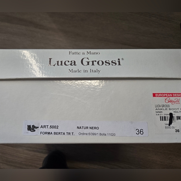 Luca Grossi Elegant Black Ankle Boots for Women